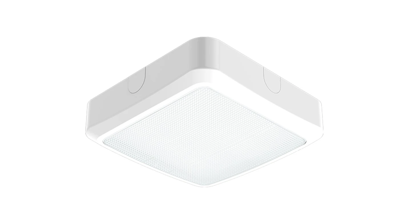 Kwadratowa lampa przegrodowa Pro S200