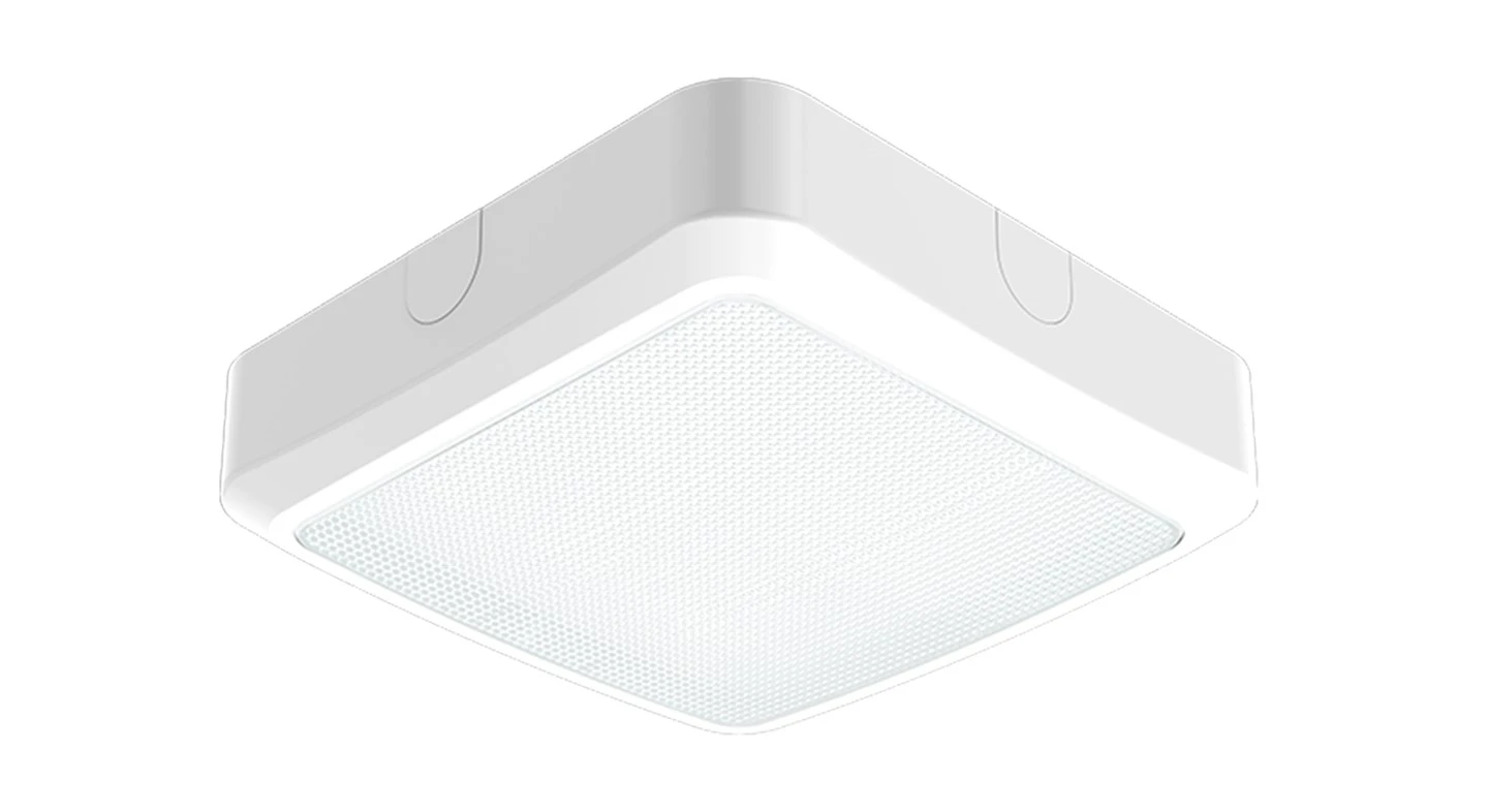 Kwadratowa lampa przegrodowa Pro S260